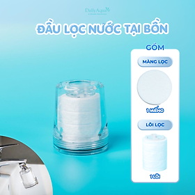 Mua Combo Đầu Vòi Lọc Nước Daily Aqua Cho Bồn Rửa Tay  Rửa Chén - Loại Bỏ Vi Khuẩn  Tạp Chất  Cặn Bẩn