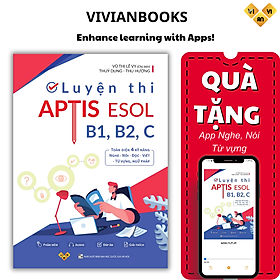 Hình ảnh Luyện thi APTIS ESOL B1, B2, C 4 kỹ năng - Chứng chỉ APTIS hay bằng APTIS - ThS. Lê Vy - Vivian