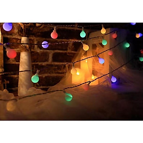 Mua Dây Đèn Led Cherry Ball Bóng Tròn Màu Vàng Nắng Trang Trí Noel  Giáng Sinh  Lễ Tết