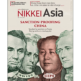 Hình ảnh Nikkei Asian Review: Nikkei Asia - 2022: SANCTION-PROOFING CHINA - 16.22 tạp chí kinh tế nước ngoài, nhập khẩu từ Singapore