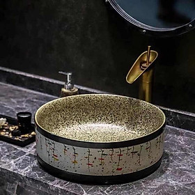 Mua Lavabo Mỹ thuật-Chậu sứ Mỹ thuật EV-CĐ26