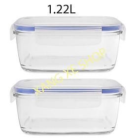 Mua Combo 02 Hộp thuỷ tinh chịu nhiệt Luminarc 1.22L cao cấp