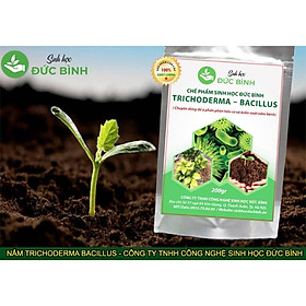 Mua Chế Phẩm Men Vi Sinh Nấm Đối Kháng Trichoderma Bacillus - Đức Bình - Bón Gốc Ủ Phân Hữu Cơ