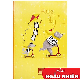 Vở South Star Dreaming Bear - 4 Ly Ngang 200 Trang ĐL 70g/m2 - Hồng Hà 0749 (Mẫu Màu Giao Ngẫu Nhiên)