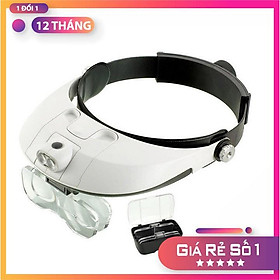 Kính lúp đeo đầu có đèn MG81001-G ( 5 mắt kính )