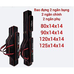 Mua Bao Đựng Cần 3 Ngăn Kèm 2 Túi Phụ Chất Liệu Chống Thấm Nước