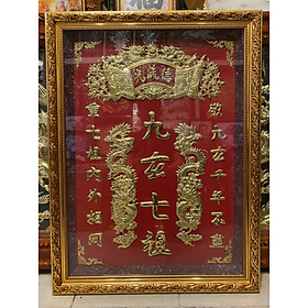 Mua Tranh Đồng thờ cúng cửu huyền thất tổ ( 60x80cm)
