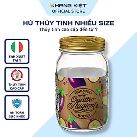 Mua Hũ thủy tinh Italy nắp thiếc Quattro 1000ml