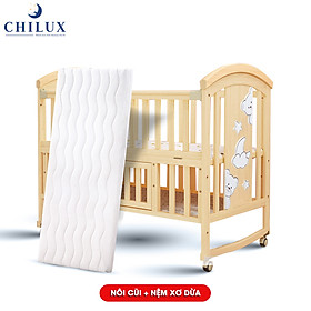 NÔI CŨI ĐA NĂNG CHO BÉ KÈM NỆM XƠ DỪA TỰ NHIÊN