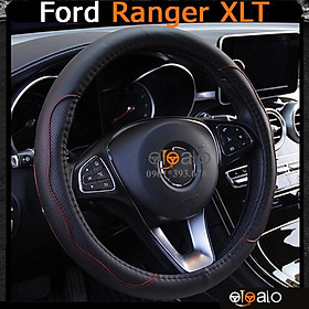 Bọc vô lăng volang xe Ford Ranger XLT da PU cao cấp BVLDCD - OTOALO