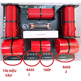 Mua MẠCH PHÂN TẦN FULL ĐÔI H886 - DÙNG CHO 2 BASS - 1 TREBLE - HÀNG NHẬP KHẨU
