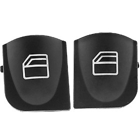 Fun For Mercedes W203 C-CLASS Power Window Switch Console Cover Caps #A2038210679 2038200110 - 1 pair
