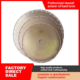 Brazed diamond saw blade