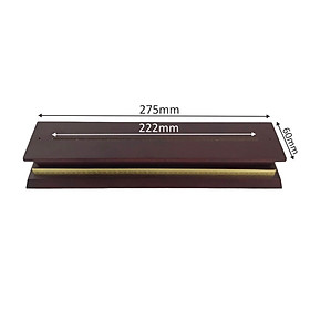 Mua Chân đế gỗ hoa văn DG01-A 60x275mm phay rãnh