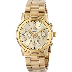 Invicta Women's 12551 Angel Analog Display Swiss Quartz Gold Watch