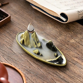 Thác Xông Nụ Trầm Hải Vân Sơn Hình Oval Độc Đáo Hợp Kim