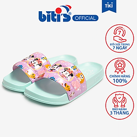 Dép Eva Phun Bé Gái Biti's Disney BEG000997XNG (Xanh Ngọc)