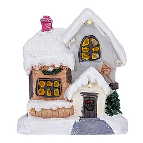 led colorful light snow town Scene StyleA StyleA Small