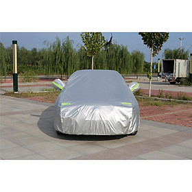Bạt che phủ xe ô tô 5 chỗ Hyundai i10 Sedan chống nắng mưa, bạt trùm xe ô tô vải dù 3 lớp chống nóng không thấm nước