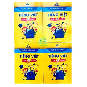 Hình ảnh Sách - Combo 4 cuốn Hướng dẫn học tiếng việt lớp 2 ( trường Archimedes school )