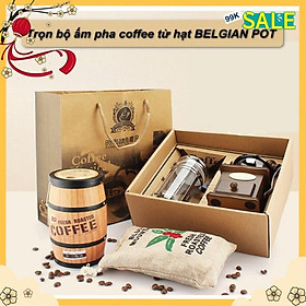 Mua Bộ ấm pha coffee từ hạt BELGIAN POT