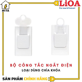 Mua Bộ công tắc ngắt điện LiOA loại dùng chìa khóa kiểu A&B 20A 250V