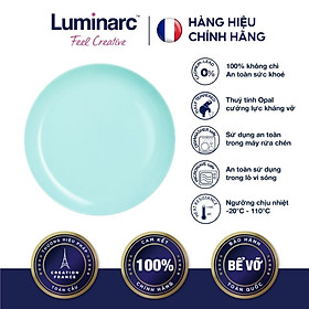 Bộ 6 Đĩa TT Luminarc Diwali Light Turquoise 19cm- LUDIP2613