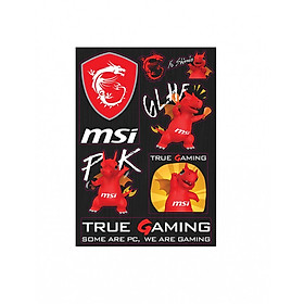 [msi motherboard] Trend: Sticker MSI True Gaming MSI…