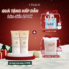 Combo 2 kem chống nắng tối ưu cho da Sun BB Celaud