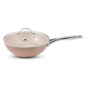 Mua Chảo vân đá chống dính cao cấp Elmich EDA-025 đày từ vung kính size 28cm