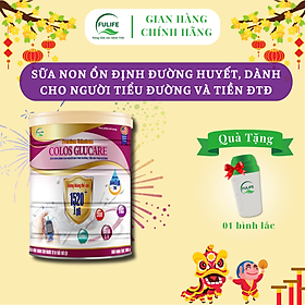 Sữa Non Dinh Dưỡng Cho Người Tiểu Đường Colos Glucare, Giúp Ổn Định Đường Huyết- Lon 400g/800g