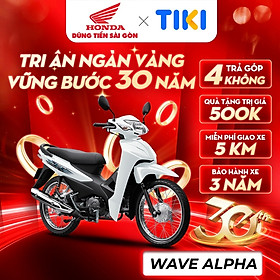 Xe Máy Honda Wave Alpha Phiên Bản Tiêu Chuẩn 2024