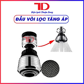 Mua Đầu Lọc Nước Tăng Áp Lực Nước Tại Vòi Xoay 360 độ - Điện Lạnh Thuận Dung