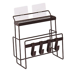 Iron Kitchen Pantry Storage Rack Organizer Shelf Kitchen Household Supplies