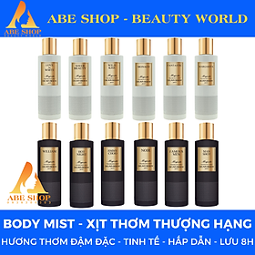 Body Mist DEAR BODY 270ml - Dòng Thượng Hạng - Xịt Thơm Toàn Thân Hương Thơm Sang Chảnh - Tinh Tế - Nam Tính - Quyến Rũ - Hấp Dẫn Đối Phương