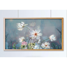 Mua TRANH CANVAS PHONG CẢNH VƯỜN HOA - TRANG TRÍ TREO TƯỜNG