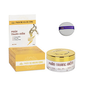 Phấn Nền Trang Điểm Siêu Mịn Lâu Trôi Dành Cho Mọi Loại Da Làm Lớp Nền Trang Điểm - Che Lấp Khuyết Điểm - Giúp Làn Da Mịn Màng Tự Nhiên + Bông Phấn Cotton l Hàng Chính Hãng.