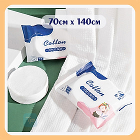 Hình ảnh Khăn Viên Nén COTTON [70*140cm