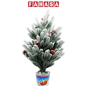 Mua Cây Thông Mini Phủ Tuyết - Trang Trí Noel 60 cm - Chaang Chiia LP-M9-HS