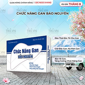 Thực phẩm bảo vệ sức khỏe Viên uống Chức năng gan Bảo Nguyên
