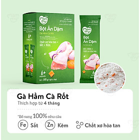 Bột ăn dặm vị gà hầm cà rốt Mămmy bổ sung Vitamin, Sắt