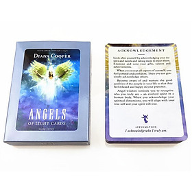  Bộ Bài Oracle Angel Of Life Oracle Tặng Đá Thanh Tẩy