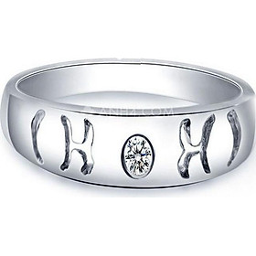 Nhẫn bạc nam Hiểu Minh NA484