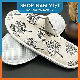 Dép Mang Trong Nhà Bằng Vải Cho Khách Sạn, Homestay