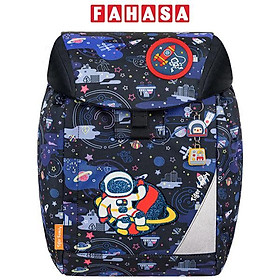 Cặp Chống Gù Eggie Schoolbag - Cities In Space - Tiger Family TGEG-006A
