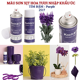 SƠN XỊT MÀU HOA TƯƠI ÚC FLORAL SPARY GIÚP PHUN SƠN MÀU HOA LAN HỒ ĐIỆP CÁNH MỎNG