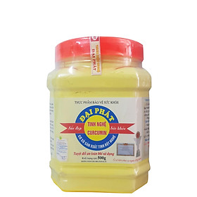 1 hộp tinh bột nghệ vàng Curcumin 500gr