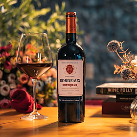 Rượu Vang đỏ Pháp Château ROUSSET CAILLAU BORDEAUX SUPERIEUR 2020 - 750ml