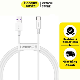 Mua Cáp sạc nhanh Baseus Superior Series Type C 100W (480Mbps  USB to Type-C  ABS+TPE  Fast Charging Data Cable) CAYS- Hàng chính hãng