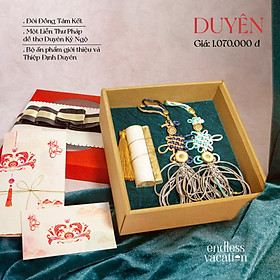 Mua  Định Duyên  Bộ Quà Tặng DUYÊN - Lưỡng Tình Tương Duyệt